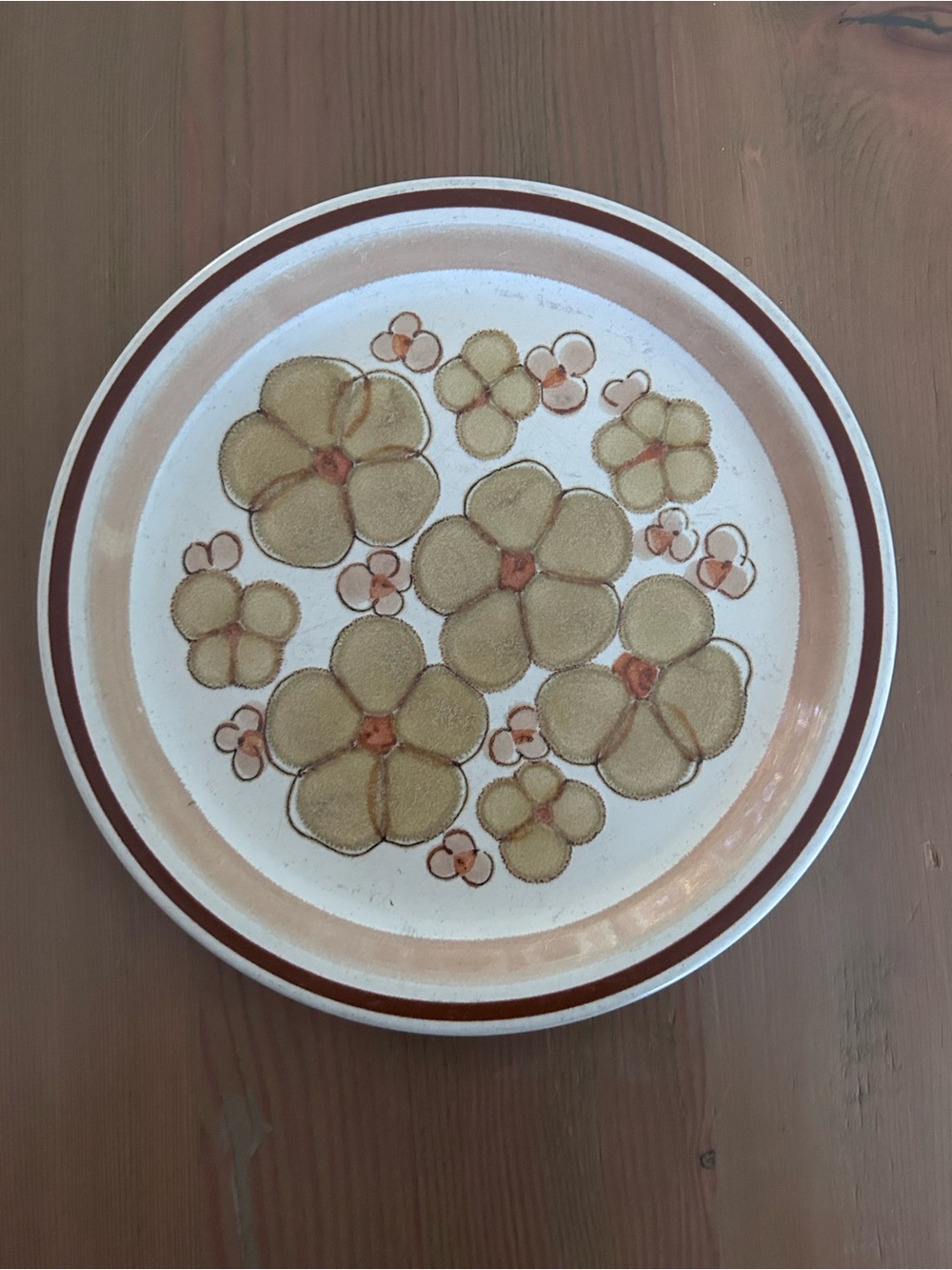 Vintage Fuji Stone Floral Collection ‘Jasmine’ side/salad plate